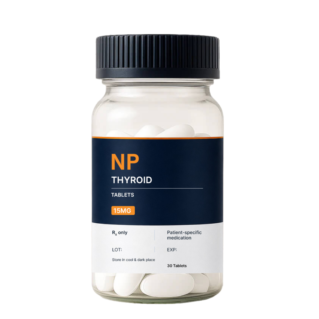 NP Thyroid-15mg30Tabs